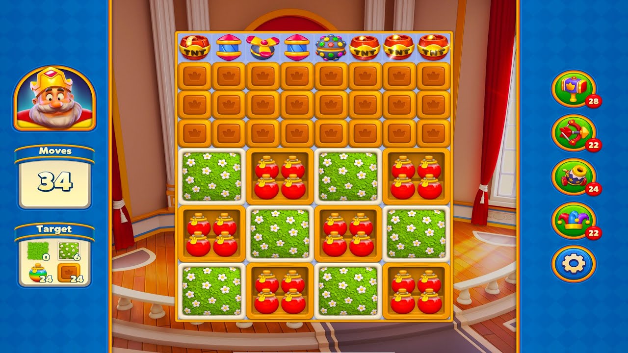 Royal Match (Android - iOS) Gameplay Level 108 - 120
