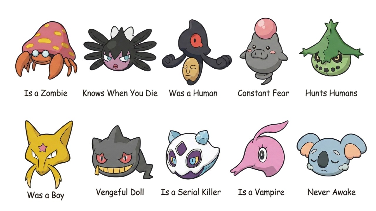 Every Horror Pokemon Theory Explained in 8 Minutes