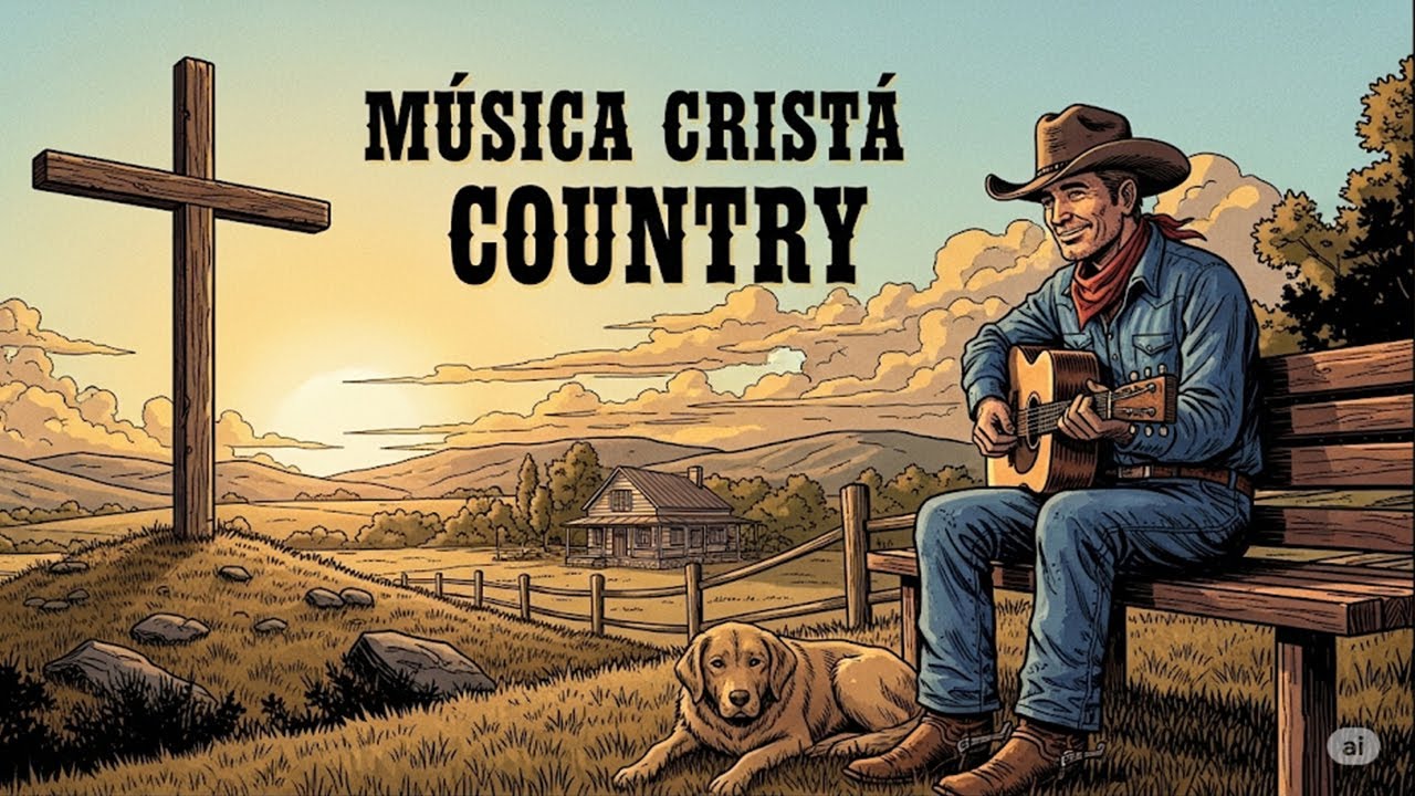 Linda Música Country Cristã 🎸 Sentir a Presença de Deus para Abençoar Seu Dia