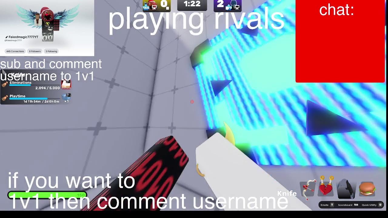 chilling in rivals