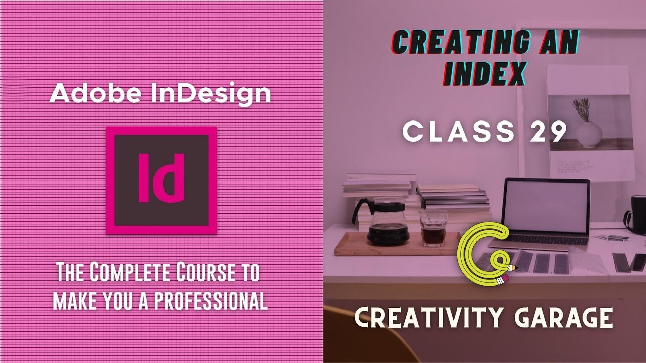 Курс Adobe InDesign — Занятие 29 (Создание указателя)