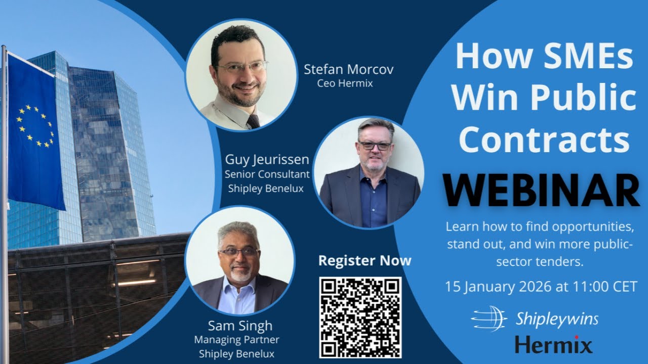 How SMEs Win Public Contracts live webinar, 15 January 2026