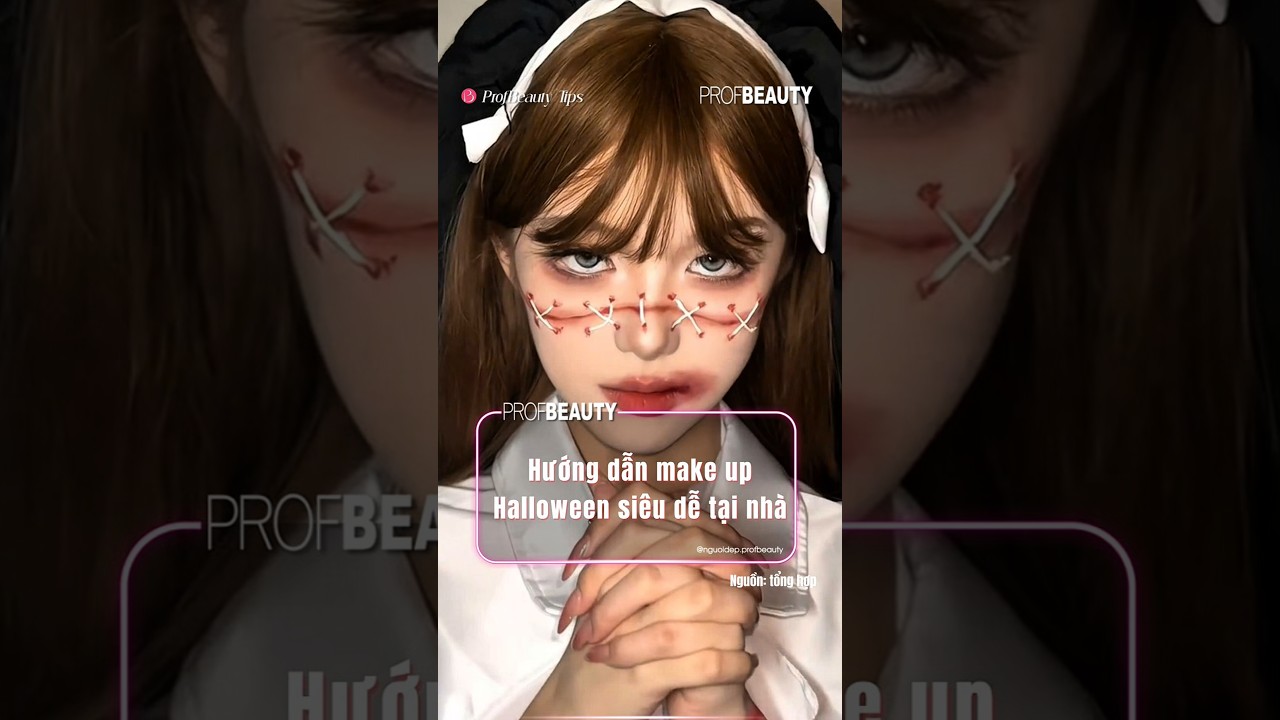 3 Kiểu Makeup Halloween dễ làm tại nhà 