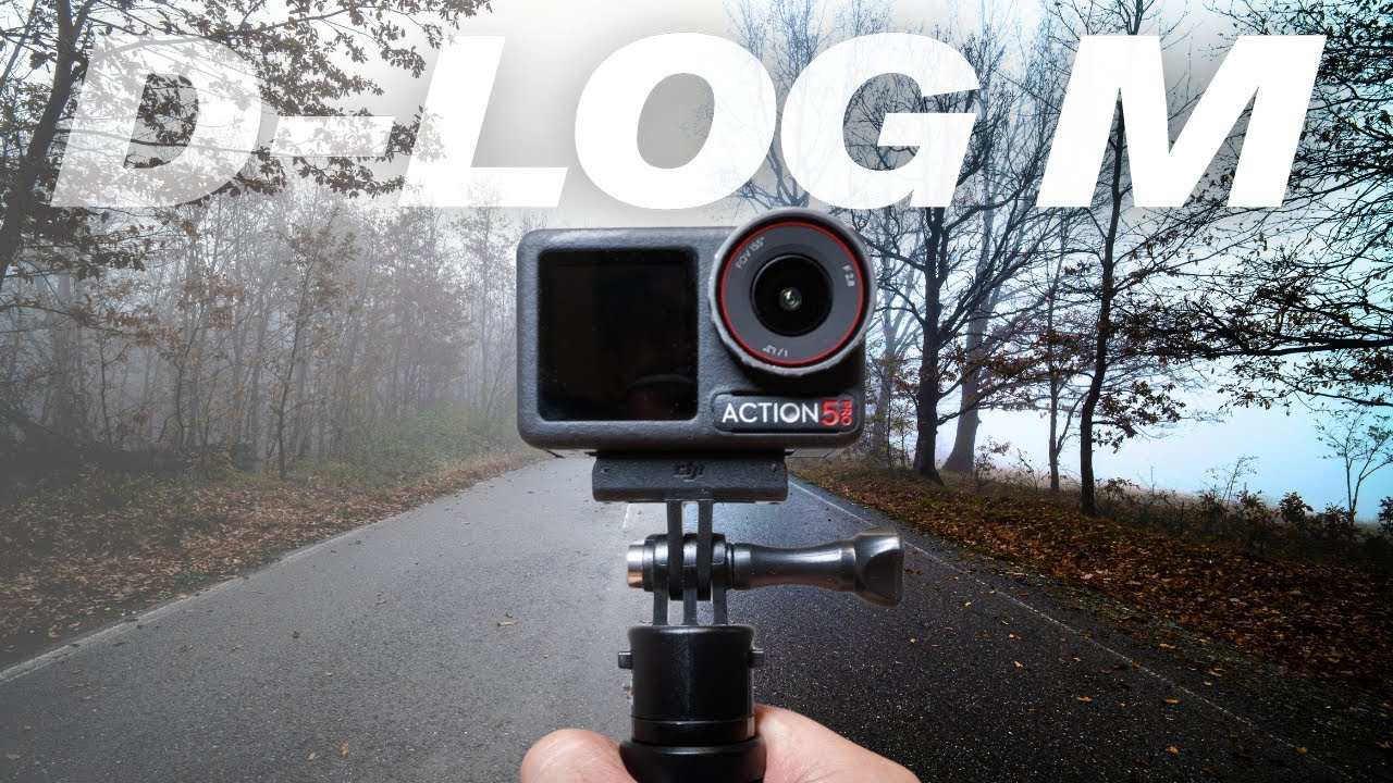 DJI Action 5 Pro: Как я выполняю цветокоррекцию в формате D-Log M для кинематографических видеома...