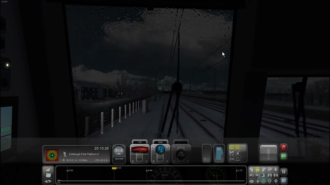 Train Simulator -  Edinburgh Waverley to Glasgow Queen Street