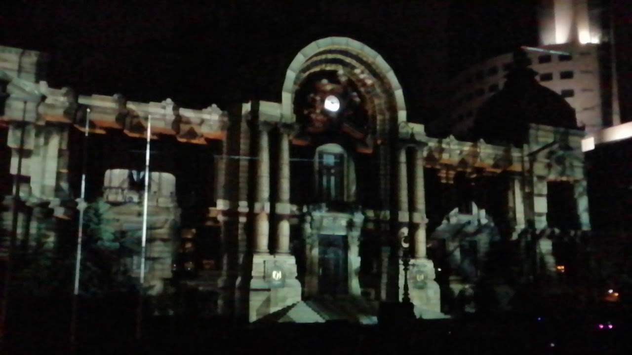 Spotlight 2019 - Imapp projection on CEC Palace
