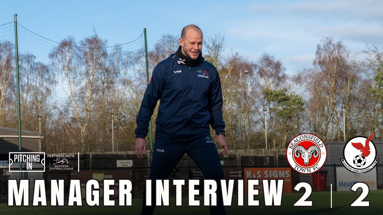 Sam Togwell post match interview | Beaconsfield 2-2 Leighton | #COYRams