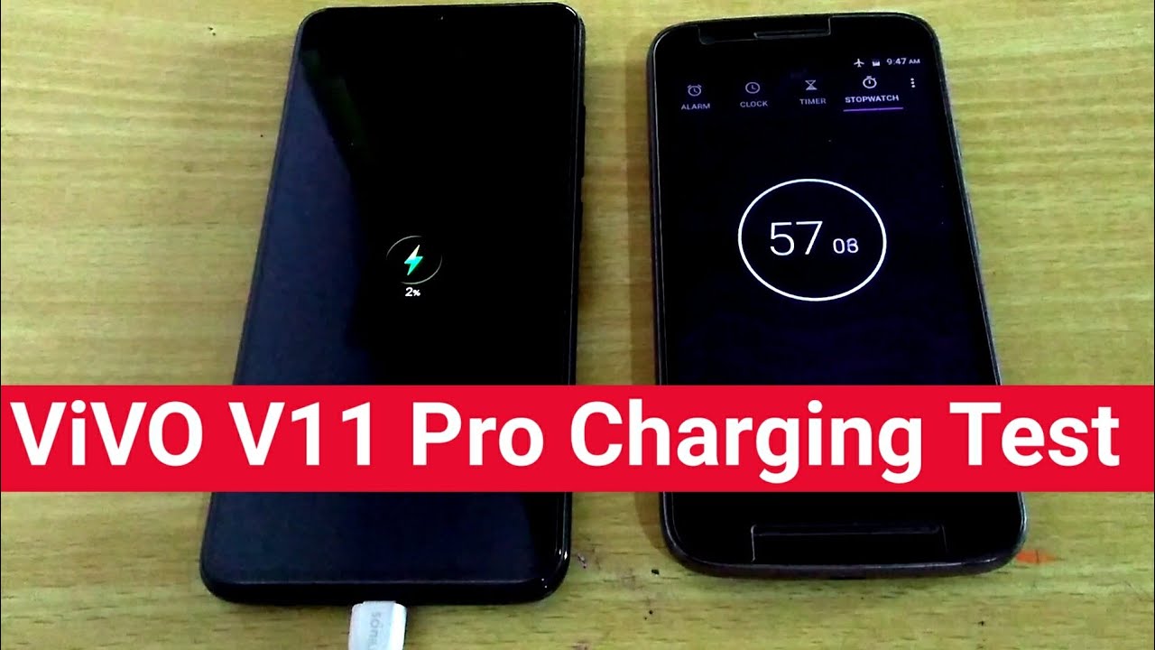 Vivo V11 Pro Charging Test | Vivo V11 Pro Dual Engine Fast Charging Test