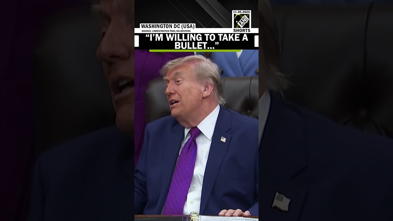 &ldquo;I&rsquo;m willing to take a bullet&hellip;&rdquo;, says Trump days after shooting at WH correspondents&rsquo; dinner