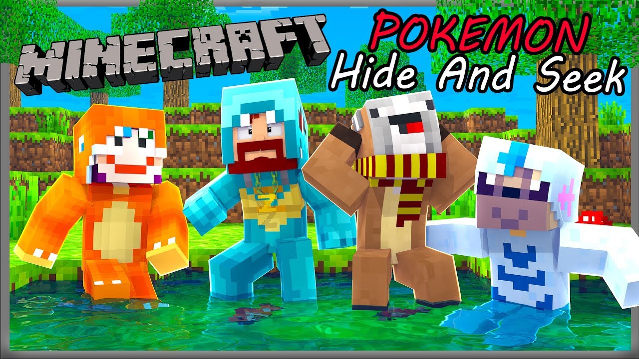 THE POND | Pokemon | Minecraft Hide and Seek