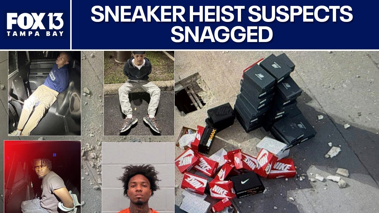 Florida men accused in $1M sneaker heist spanning several states