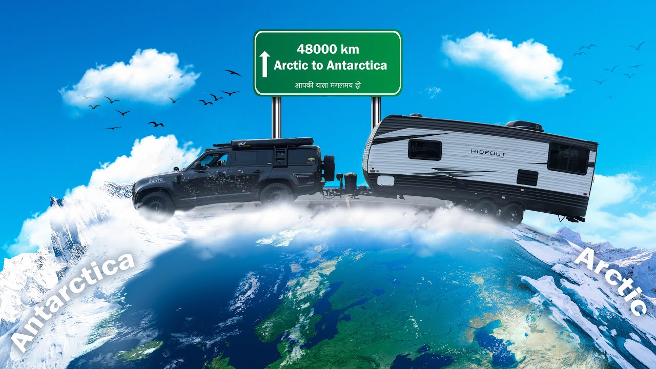 55,000 KM Road Trip Begins – Arctic to Antarctic | Aryan & the Rover | S2 E1