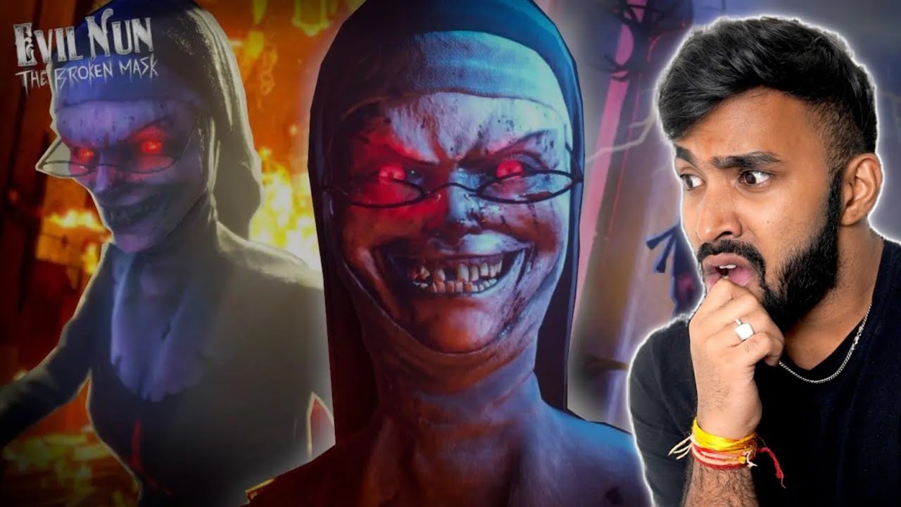 I FINALLY KILLED THE EVIL NUN || TECHNO GAMERZ HORROR GAME || TECHNO GAMERZ