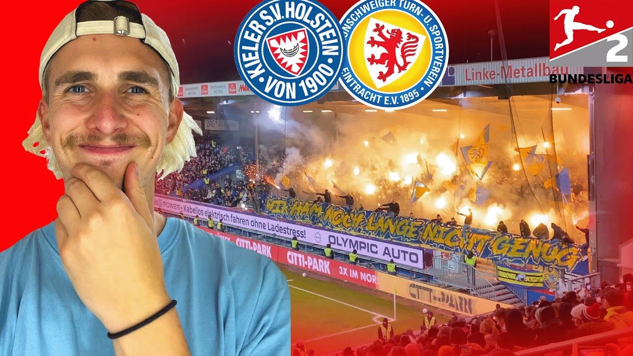 TRAUMTOR von der MITTELLINIE reicht nicht 😭 | Holstein Kiel - Eintracht Braunschweig Stadionvlog 🚀🤯🔥