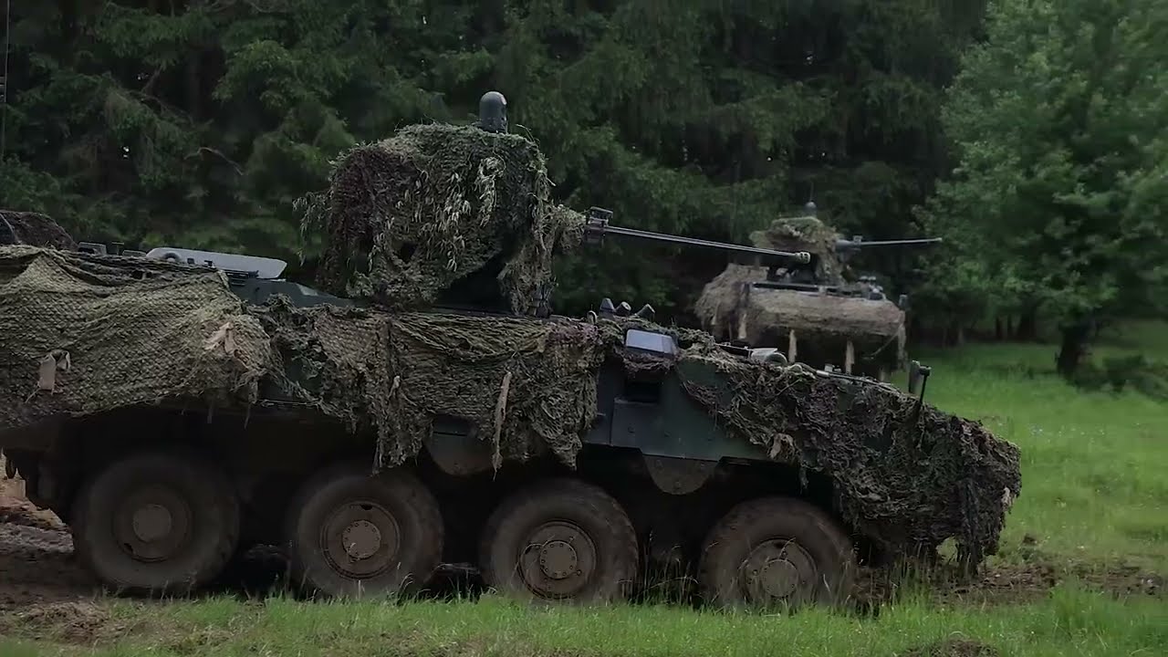 Czech vehicles at Combined Resolve 24