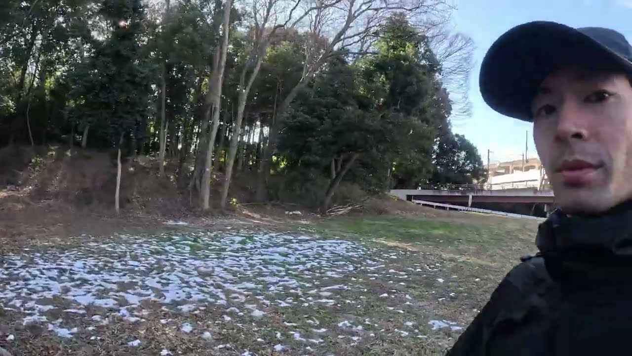 冬の伊奈屋敷ジョグ
