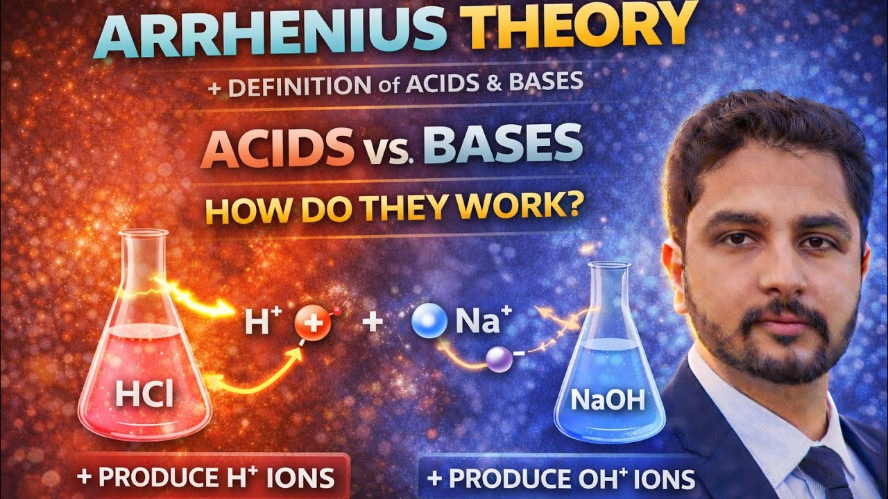 Acid and Base: Arrhenius Theory – Mechanism & Applications | Cogitavers GOC Lecture