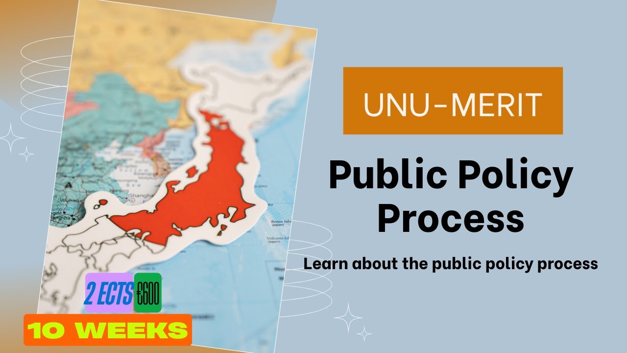 Public Policy Process Online Course | UNU MERIT | Learn Policy Making