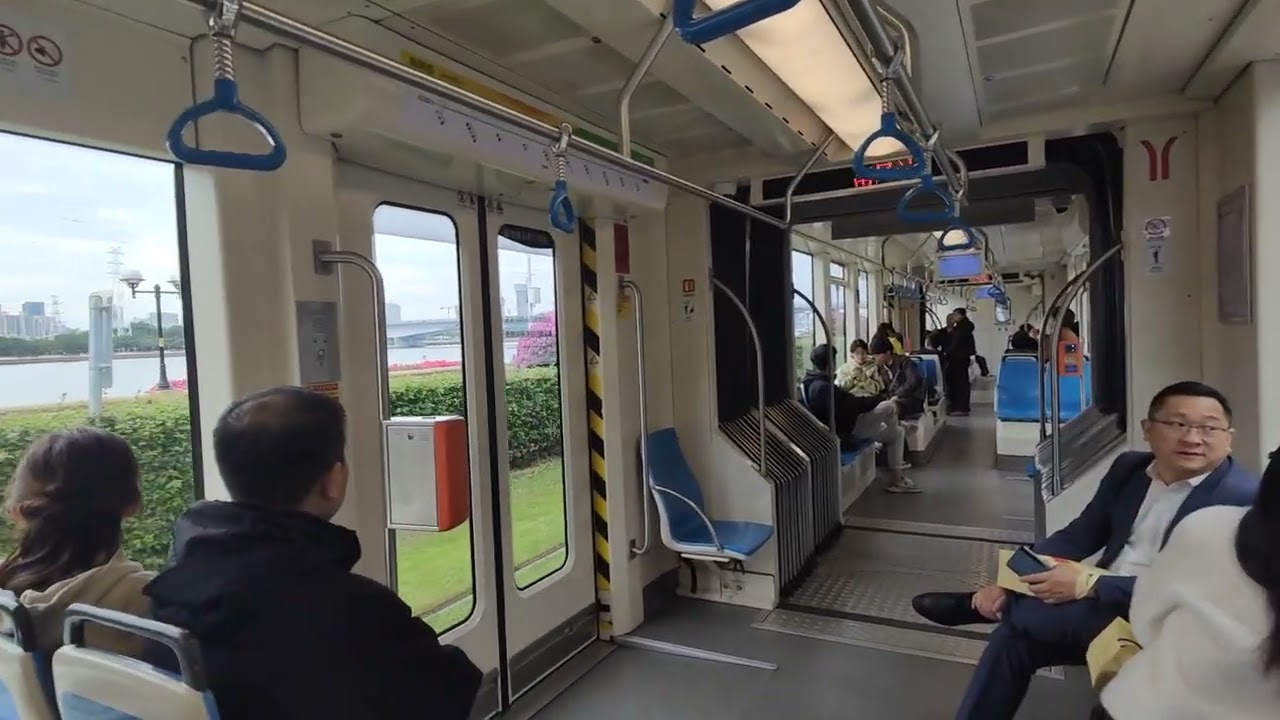 Guangzhou scenic train view