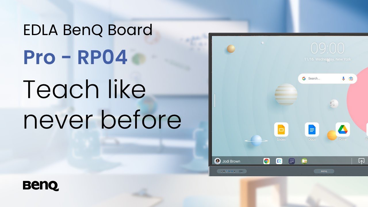 EDLA BenQ Board | Pro &ndash; RP04 | Teach like never before |BenQ Education