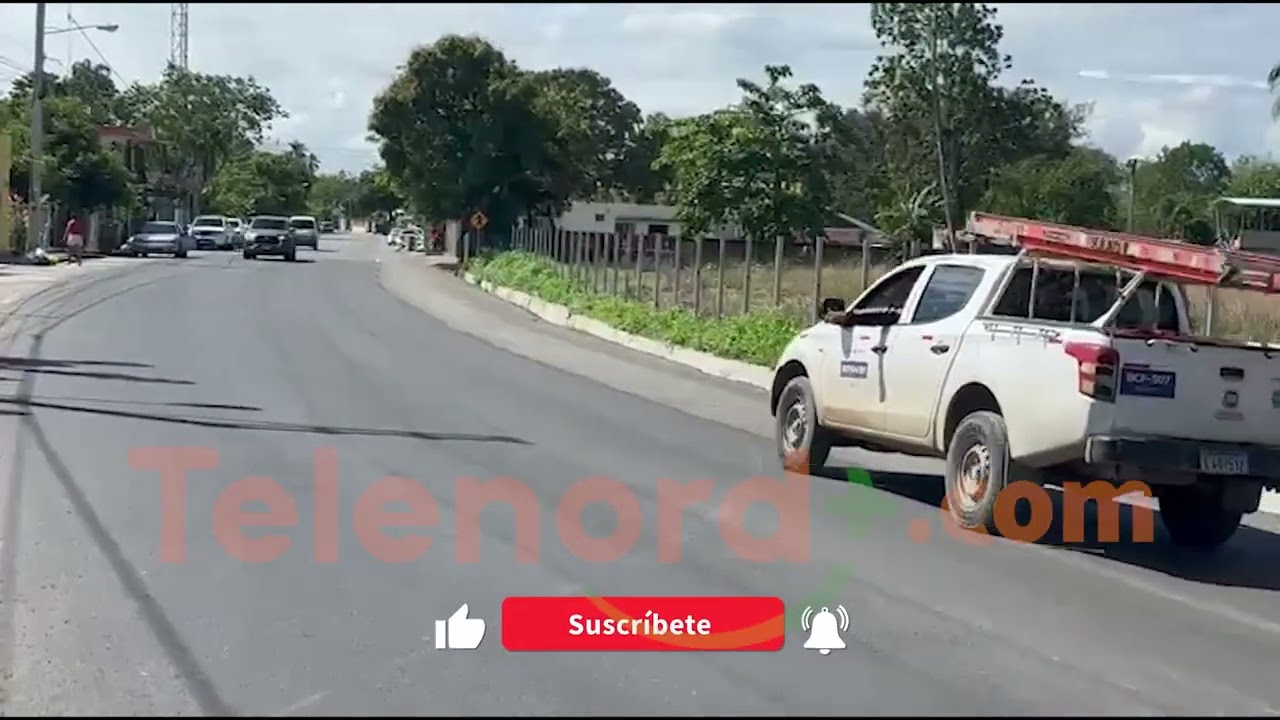 Continúan trabajos de asfaltado en la carretera Carretera San Francisco-Tenares