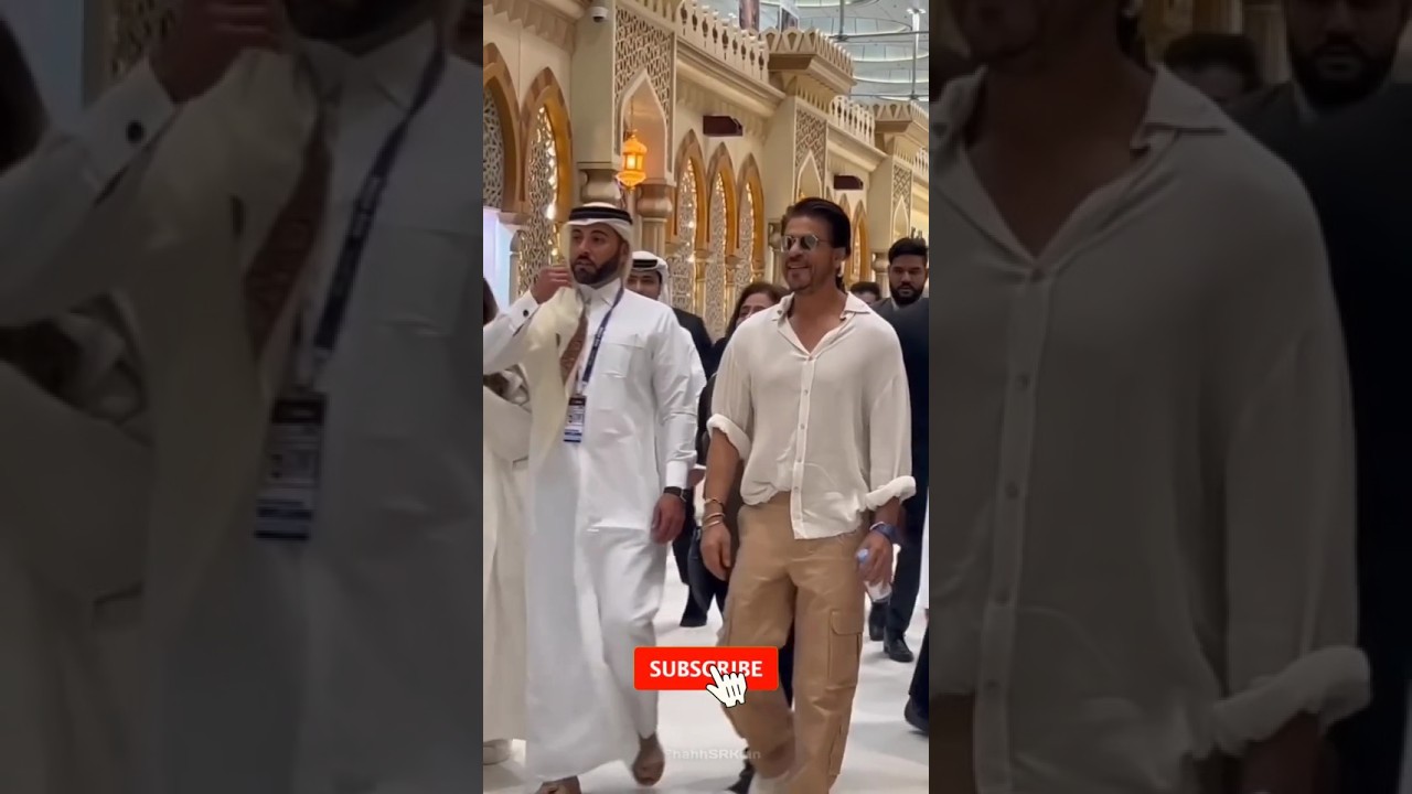 Shahrukh Khan🔥 Dubai Me Kitne Famous Hai✨#shahrukh_khan #dubai #fyp #shortsfeed #news #trending