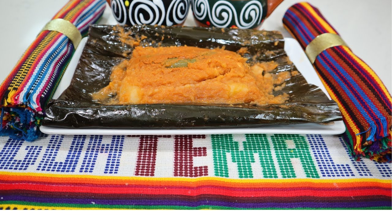 Receta de paches  guatemaltecos, tamales de papa.