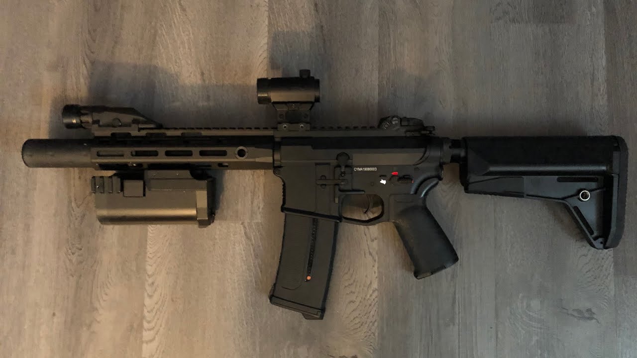The Best Airsoft Gun On A Budget? CYMA Platinum M4 (Replace the MOSFET)