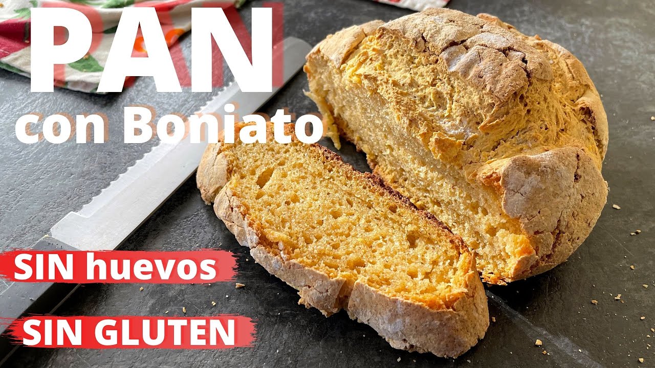 Con 1 Batata  !! HAZ  este PAN SIN GLUTEN casero asís de rápido y fácil