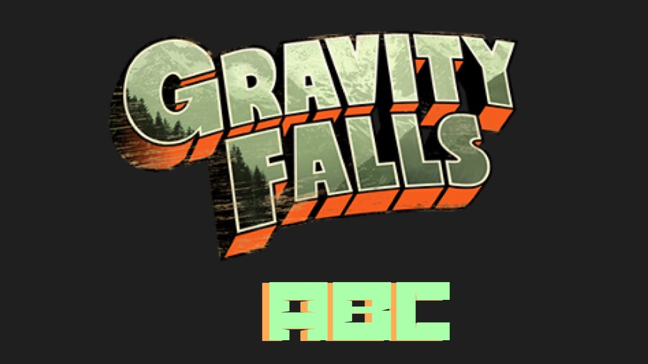 Learn the alphabet with GravityFalls