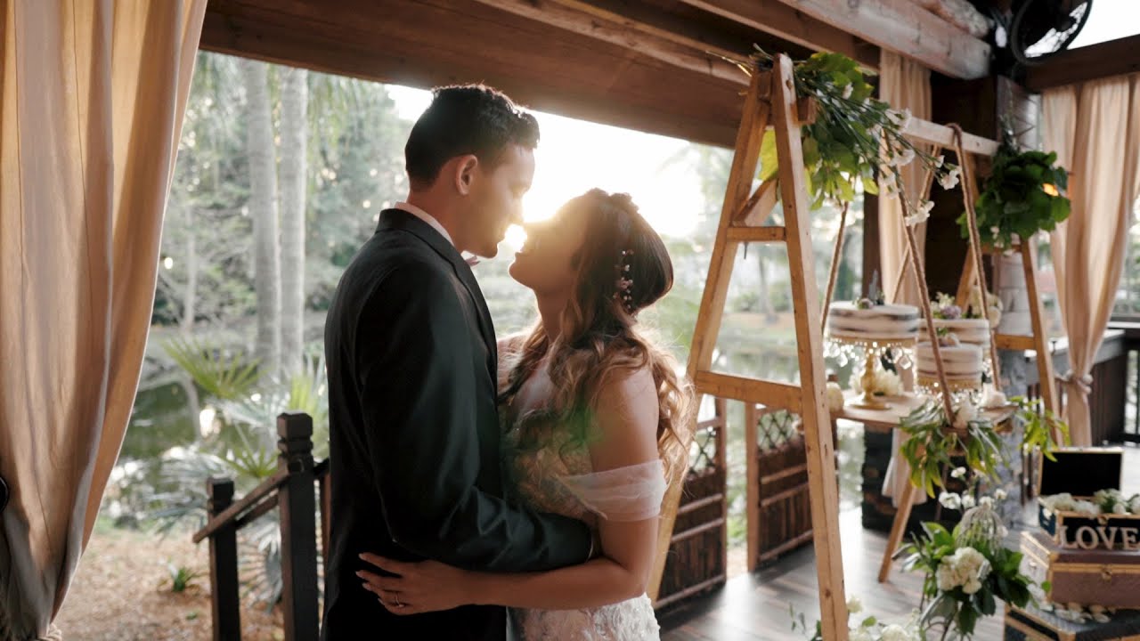Ana + Armando Wedding Highlight //  Living Sculpture Sanctuary // Davie, FL