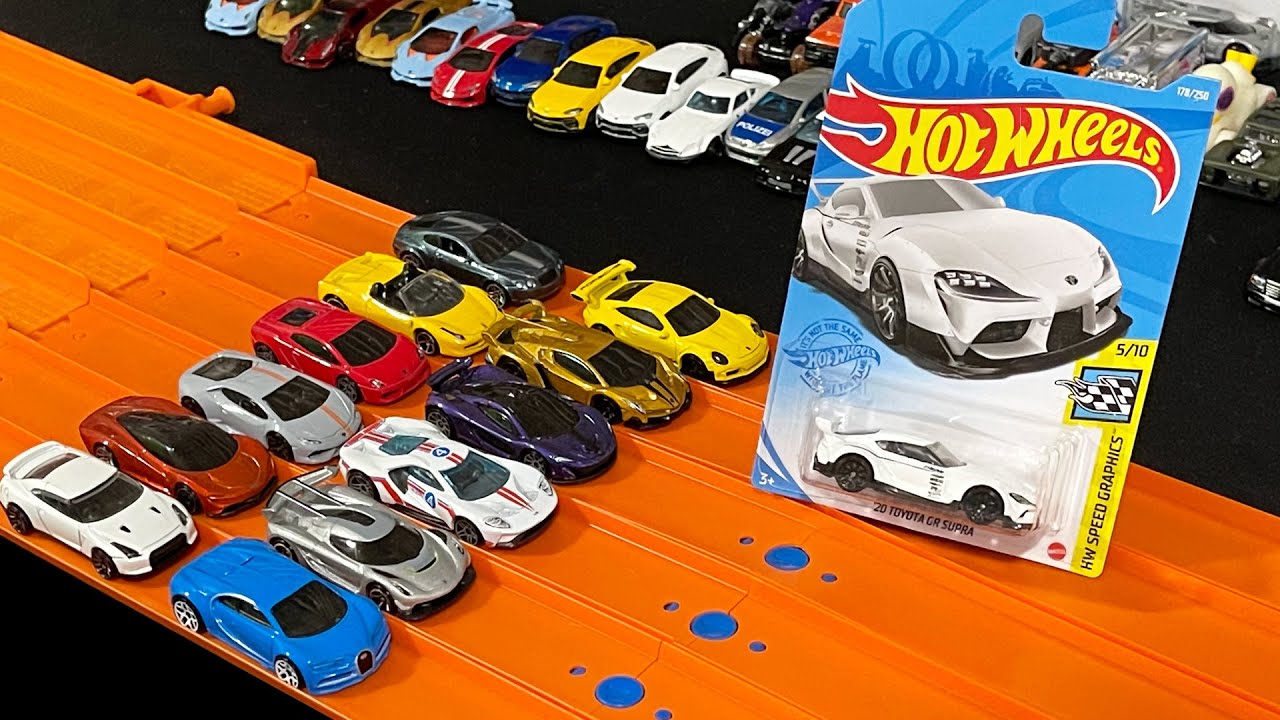 Hot Wheels '20 Toyota Supra GR vs 12 Exotic Supercars