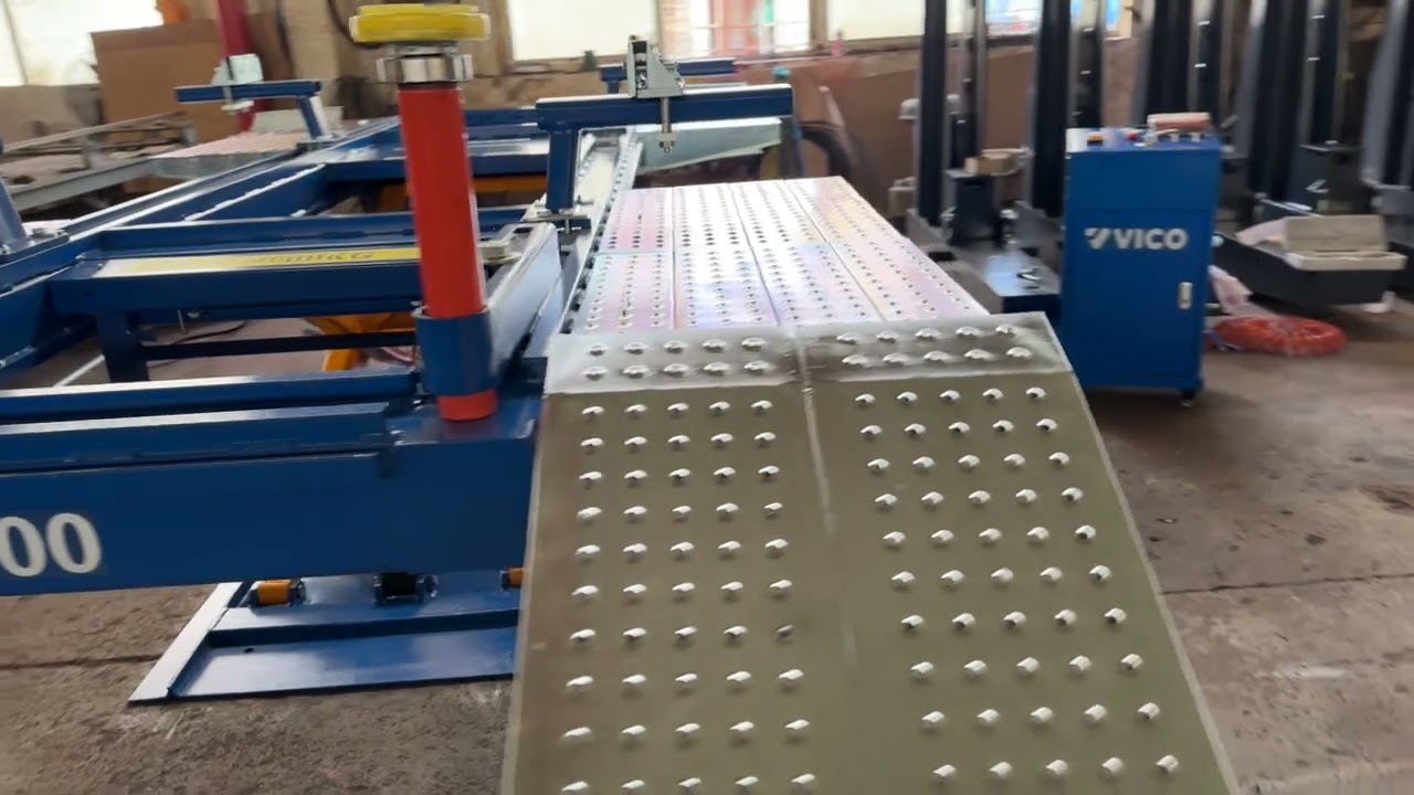 Car straightening bench VF8000 for quick look