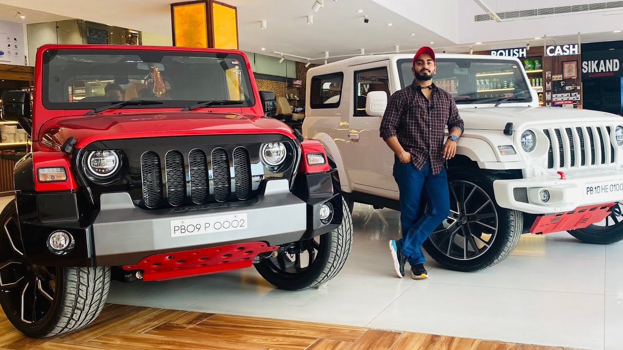 INDIA'S BEST MODIFIED NEW THARs ⚡ VANILLA THAR & CANDY THAR 😍 
