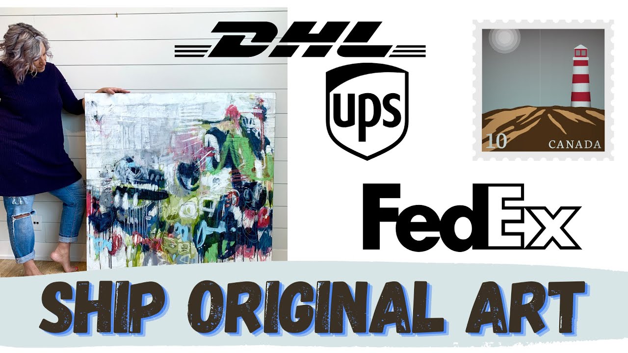 HOW TO SHIP ART  - and reduce shipping costs
