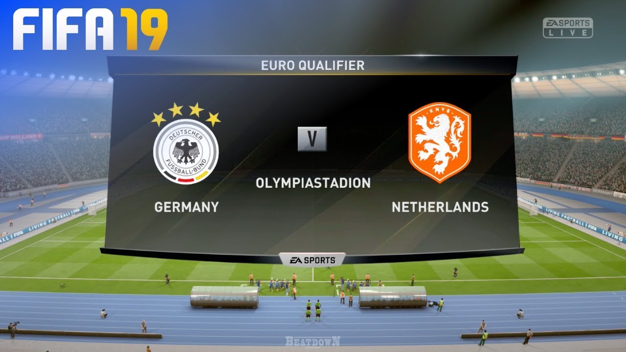 FIFA 19 - Germany vs. Netherlands (EURO 2020 Qualifier)