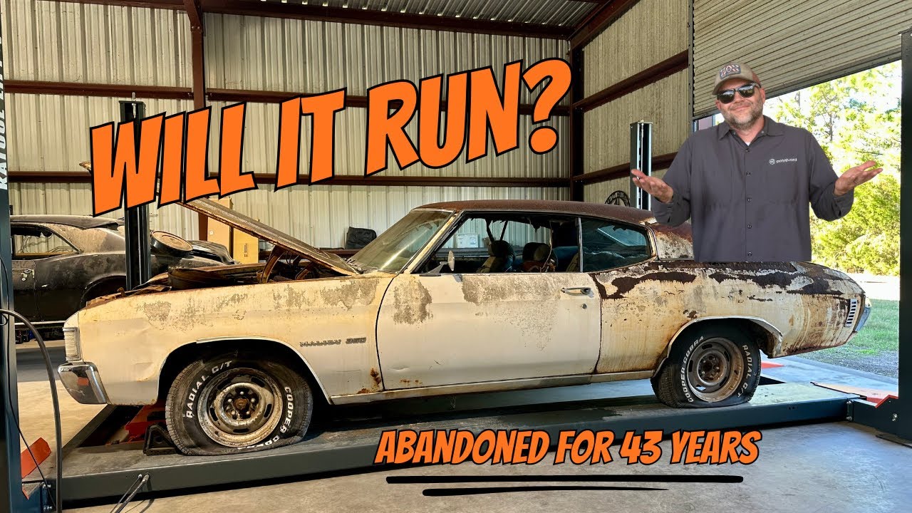 Chevrolet Chevelle 1972 года за 2500 долларов | Заведётся ли? | Новый проект! | Реставрация забро...