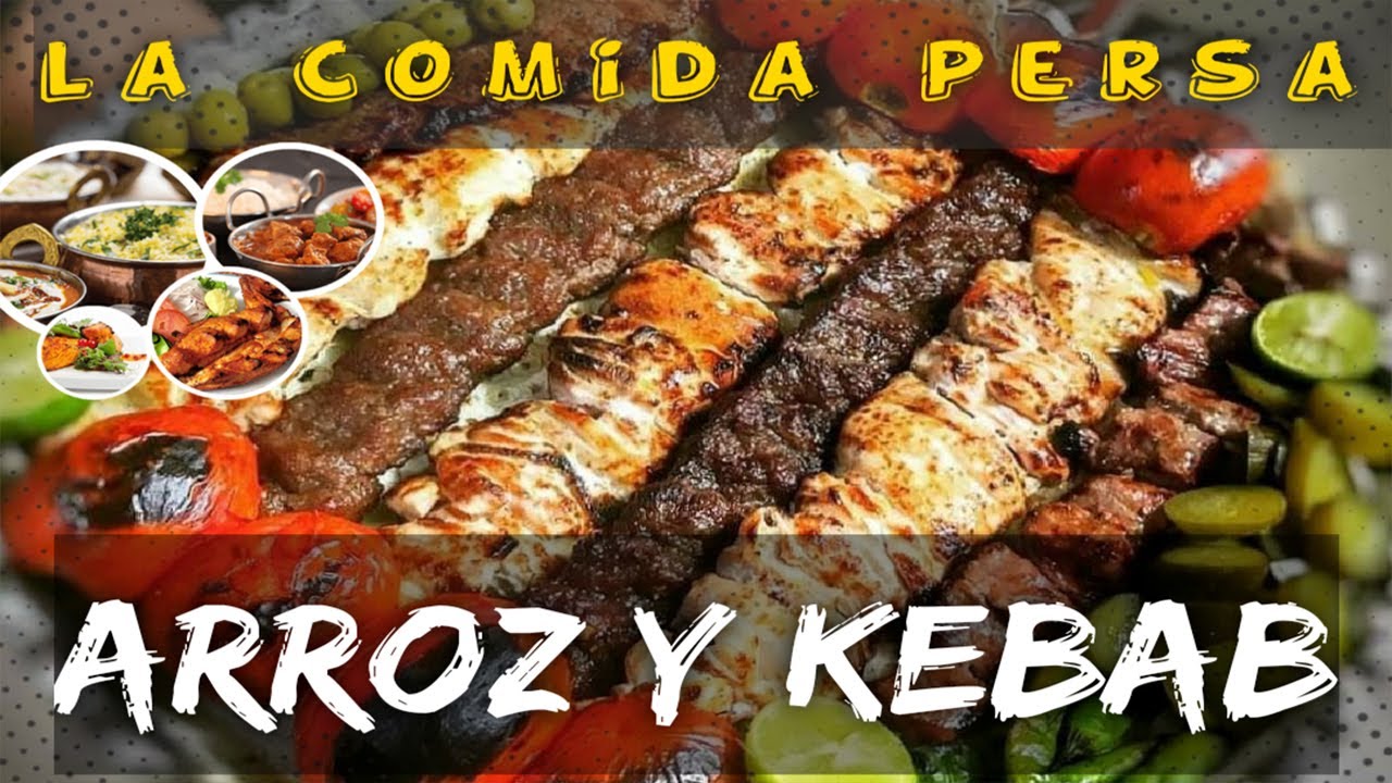 La Comida Persa en un restaurante tradicinal : ¿Cómo hacer Arroz y Kebab Iraní ?🍚😋
