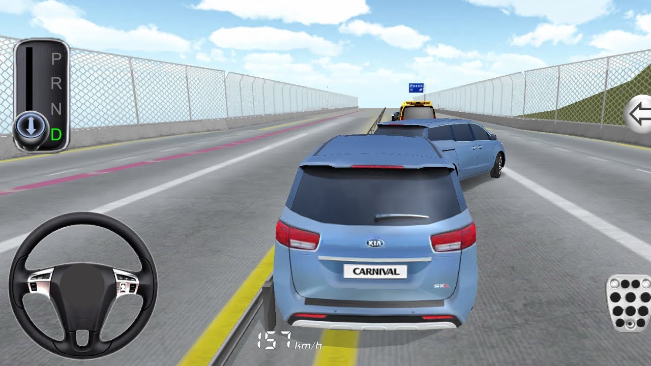 2 🚘KIA Carnival Car crash 💥 at highway multiplayer 3d Driving Class android game Car Game#cargame