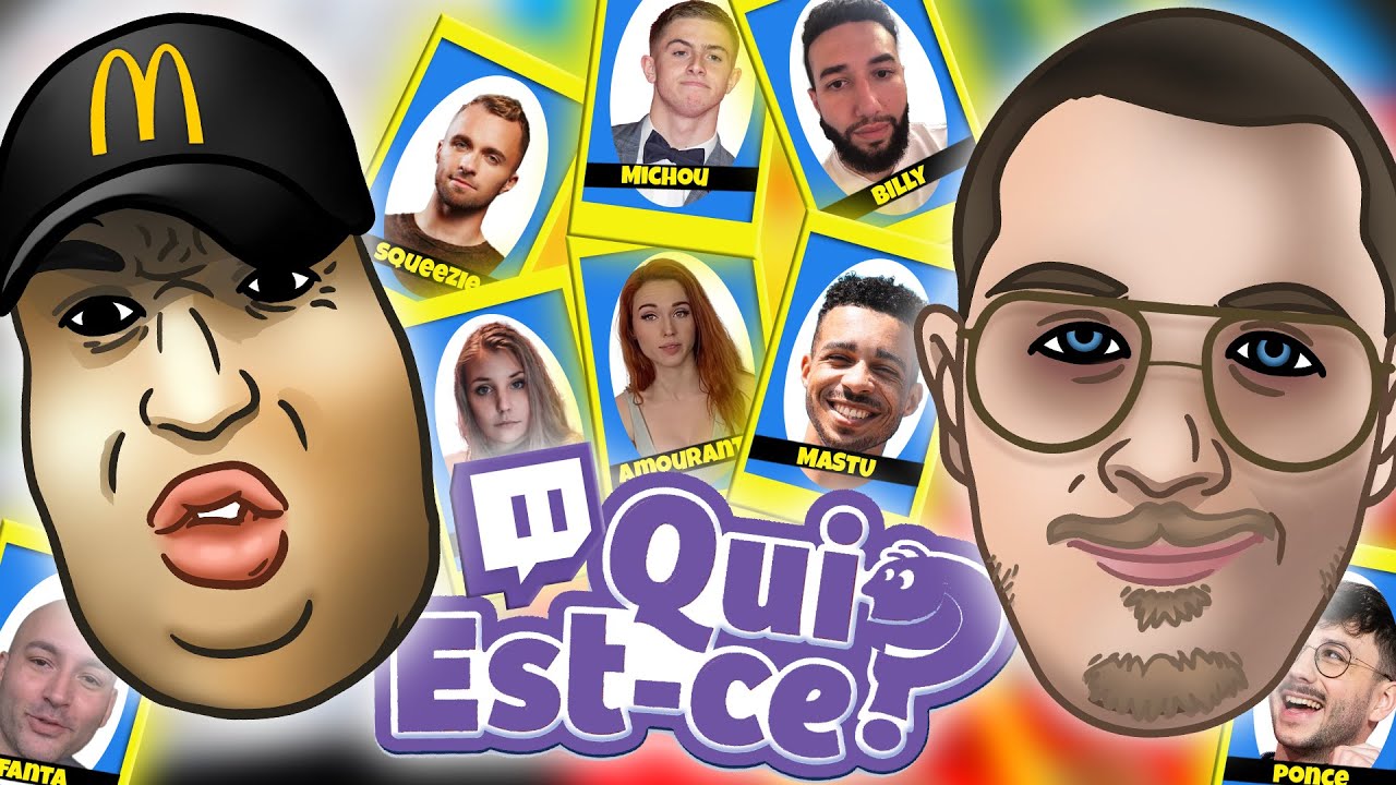 👨🏻 Qui est-ce ? Version Streamer/YouTuber ft.Potatoz puis KGames avec la CACABOX