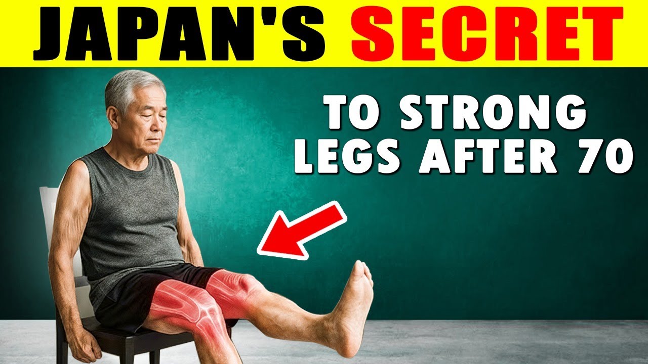 After 65, Do THIS Japanese Sitting Trick for INSTANT Strength