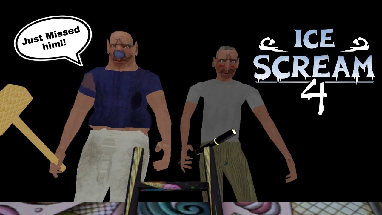 The Twins in Ice Scream 5 Mod Full Gameplay | The Twins Ice Scream Mod