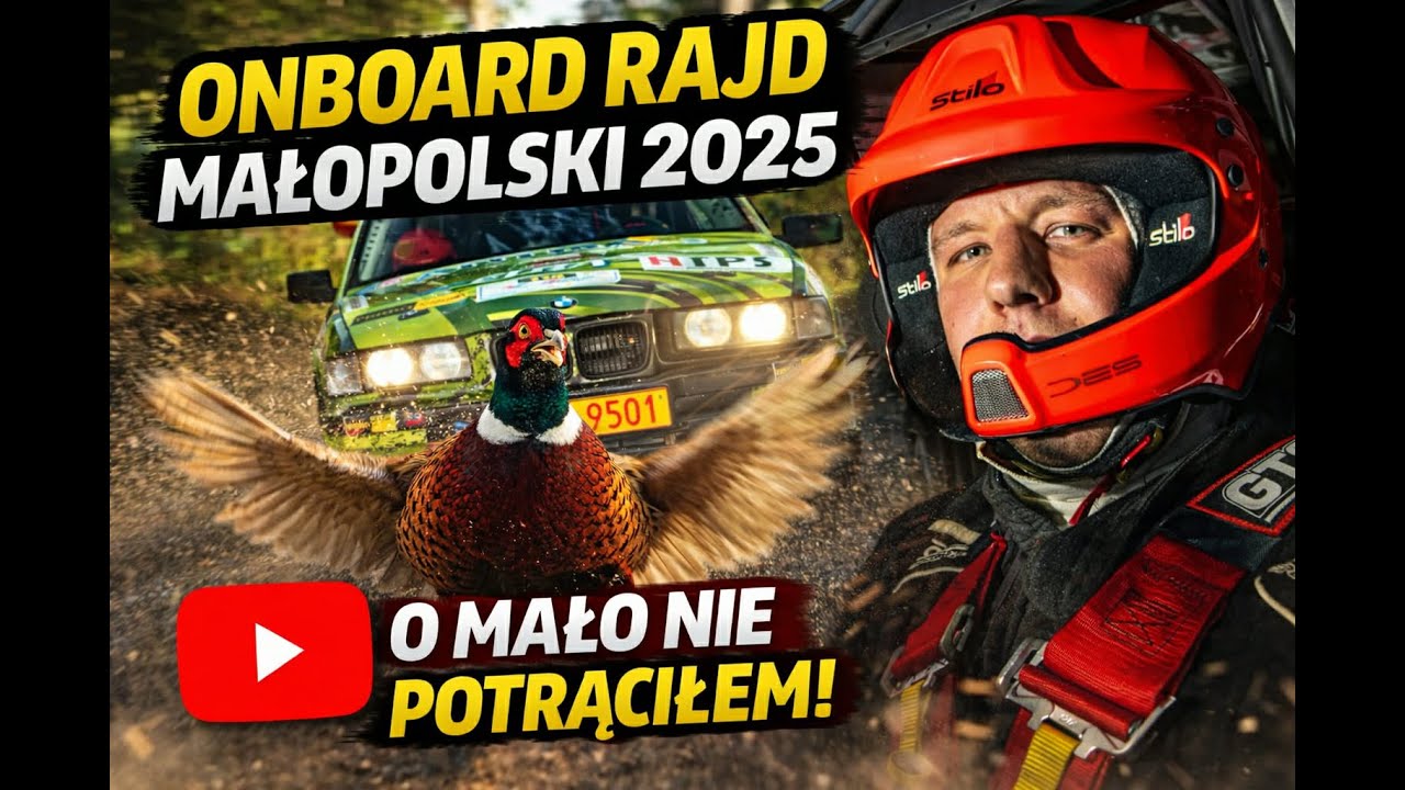 ATAK na Bażanta! Rajd Małopolski 2025 ONBOARD I.Maciechowski / K.Klaczańska