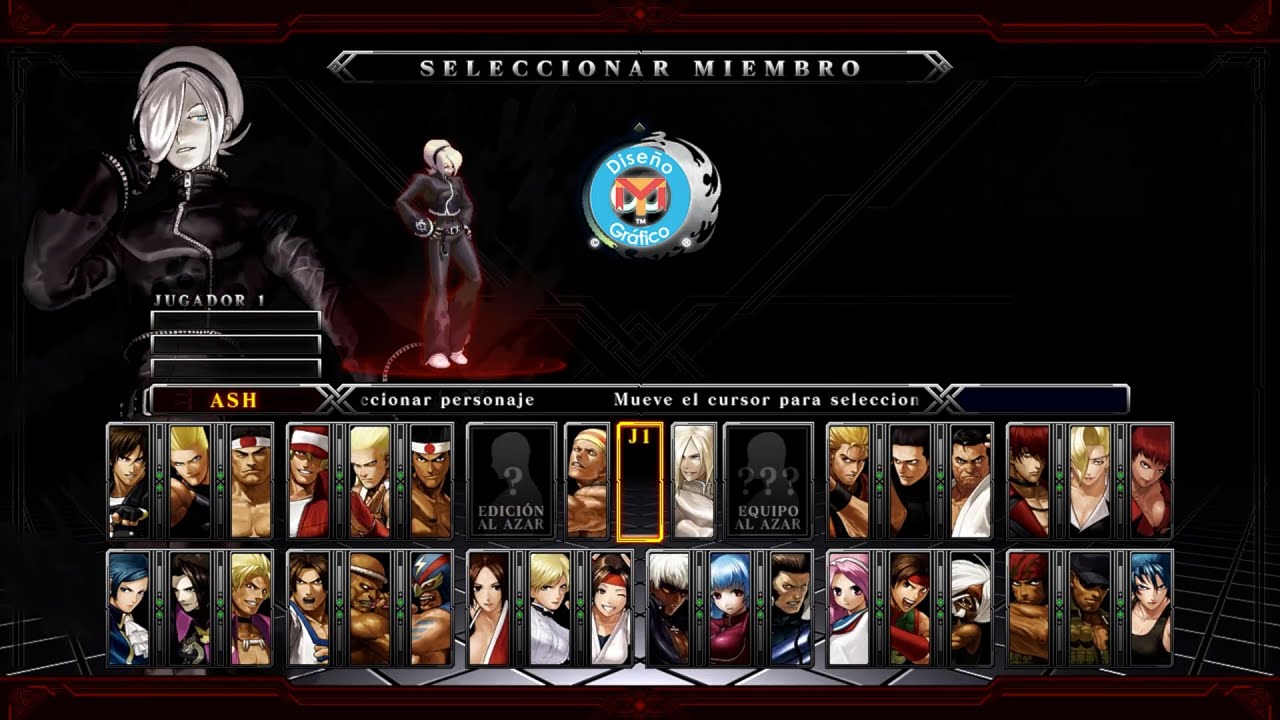 The King of Fighters XIII: Evil Ash vs Todos los personajes (Español - HD) - GamePlay