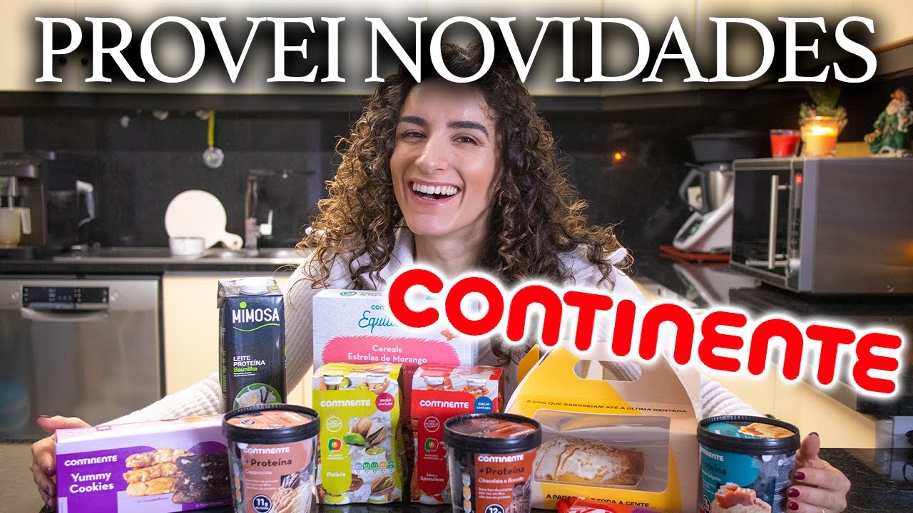 PROVEI NOVIDADES DO SUPERMERCADO CONTINENTE - Gelados proteicos, iogurte de speculoos e pistácio...