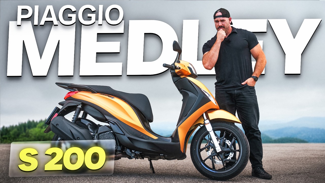 PIAGGIO MEDLEY S200 2025 ROLLER TEST!