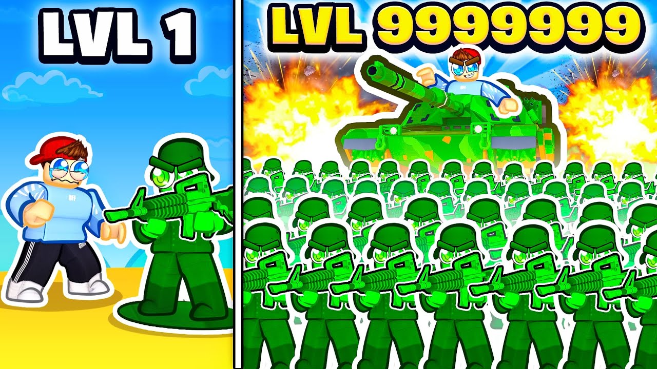 Ich GR&Uuml;NDE eine SPIELZEUG ARMEE in Roblox!