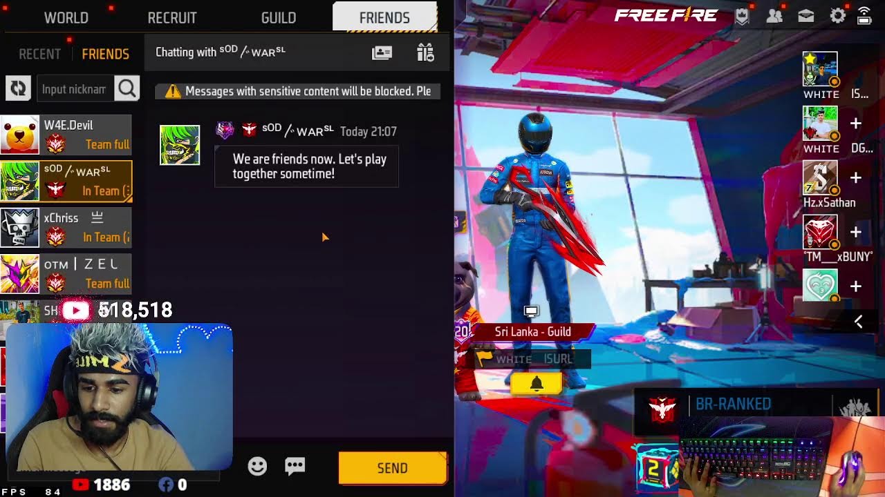 live (19/50)   - FREE FIRE LIVE   - BILLA