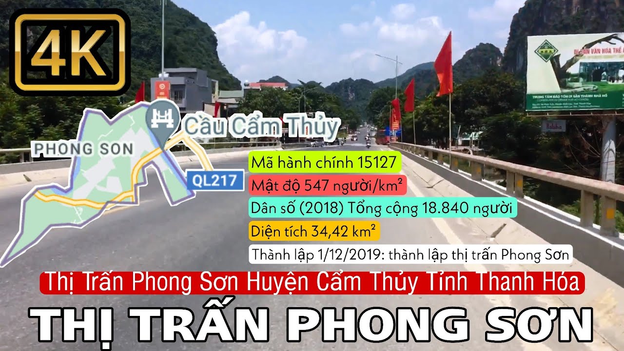 THỊ TRẤN PHONG SƠN - HUYỆN CẨM THỦY TỈNH THANH HÓA | Tân K71