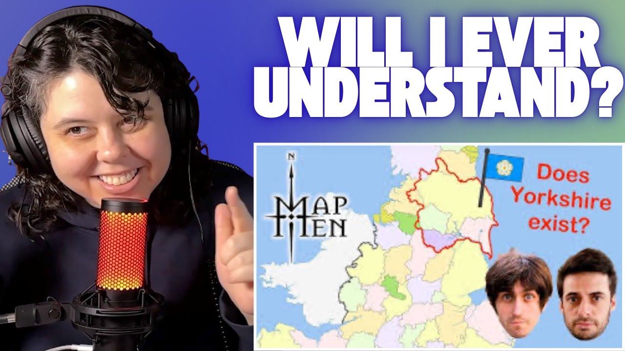 English Counties Explained 🇬🇧🗺️ | Map Men | American Reacts